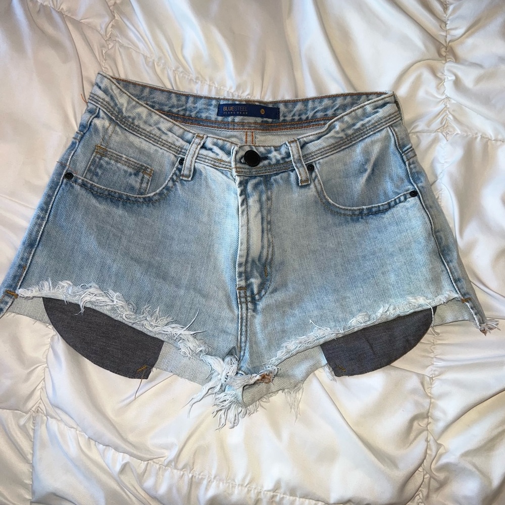 Bluesteel Brazilian jean shorts